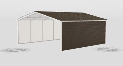 Deposit for metal building